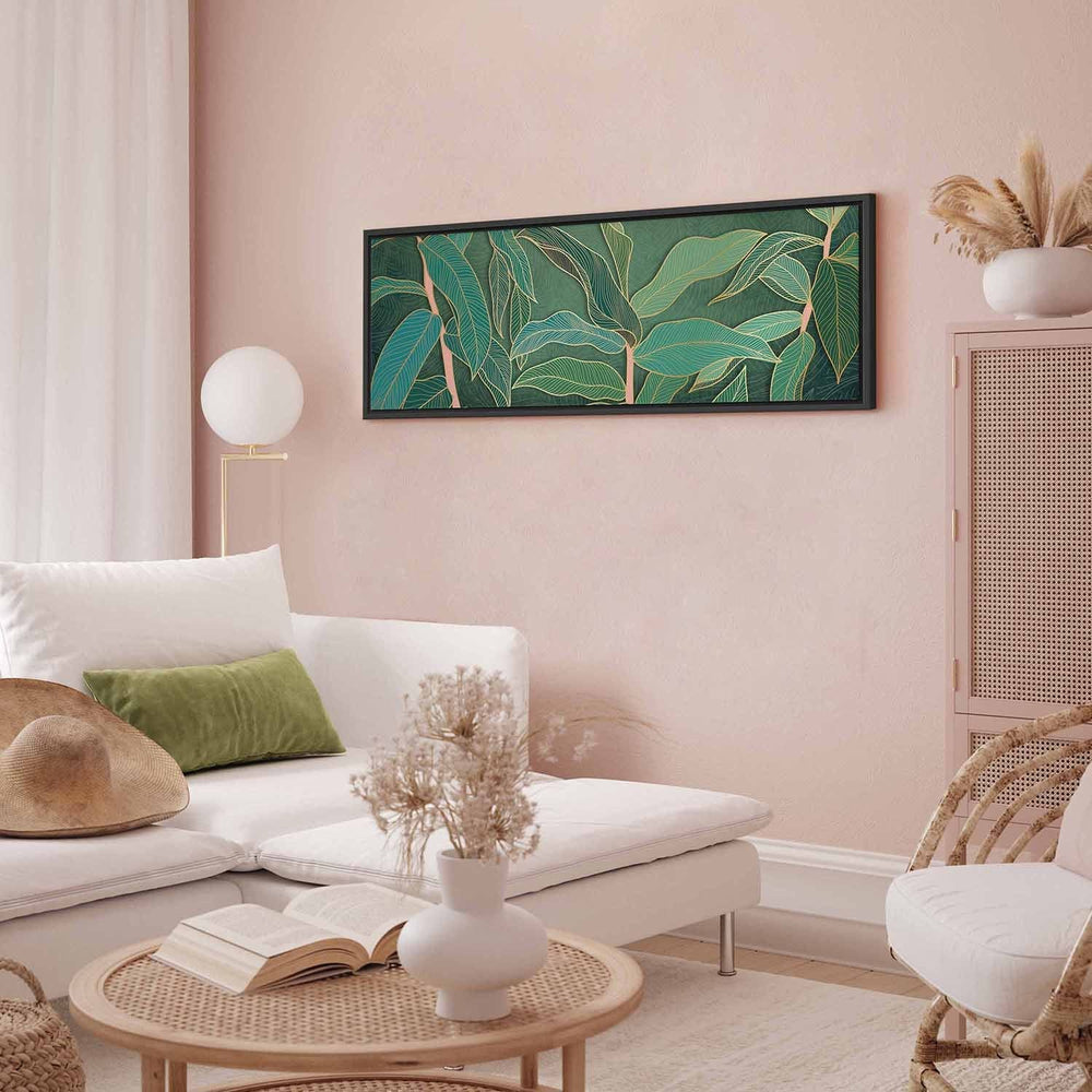 Glezna melnā koka rāmī - Eksotiski skati- izvelēties izmēru G ART