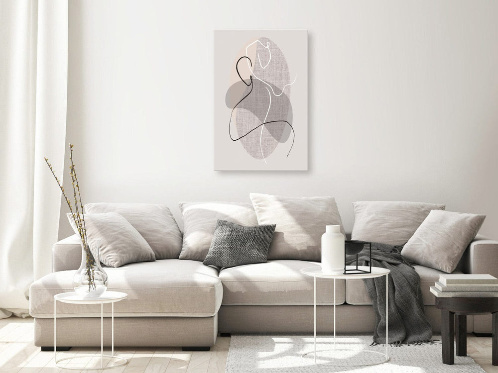Glezna pelēkos toņos minimālisma stilā - Deju pieredze - 128059 G-ART.
