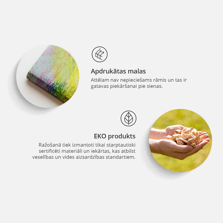 Glezna uz akrila stikla ar skatu uz Ņujorku - Rīta debesis - 92512 Artgeist