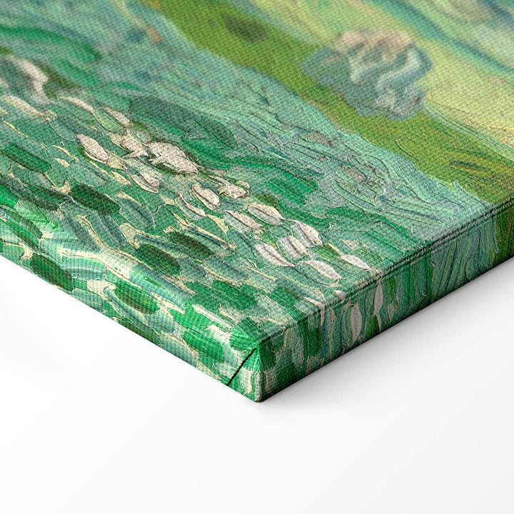 Gleznas reprodukcija /Vinsents van Gogs/ - Kviešu lauks zem pērkona mākoņiem G ART