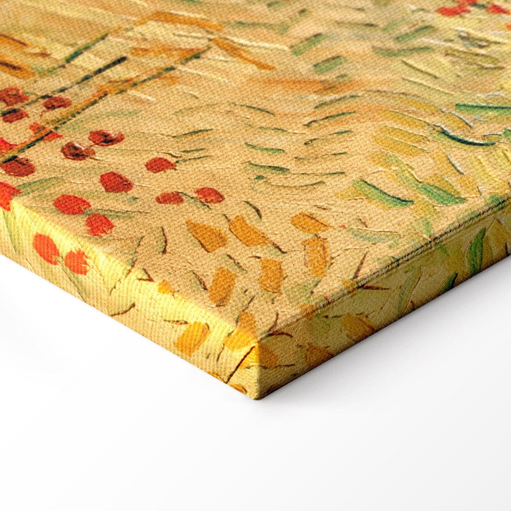 Gleznas reprodukcija /Vinsents van Gogs/ - Lauki ar ziedošām magonēm G ART