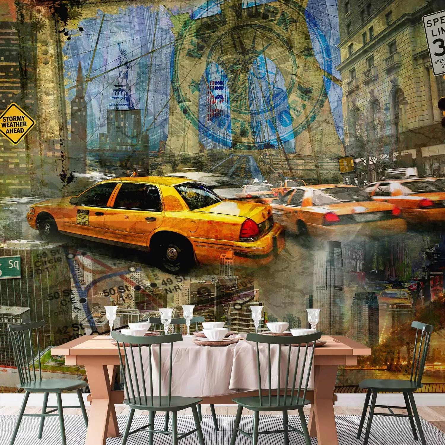 Graffiti Wall Murals - New York Infinity, 60690