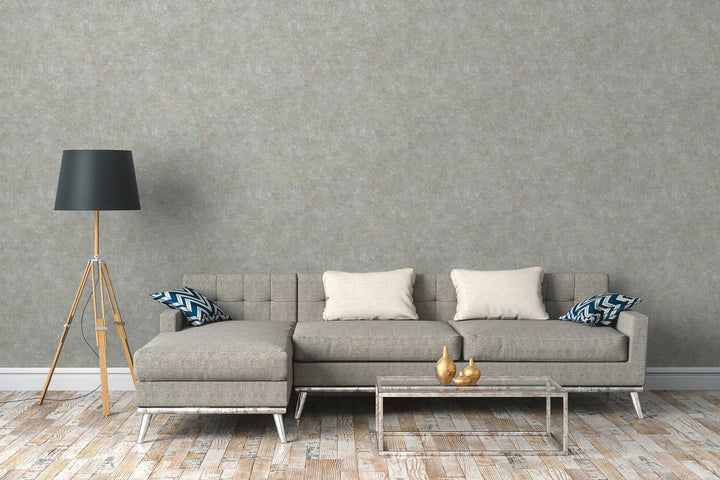 Tapetes virši pelēkā krāsā ar vintāža efektu 376557 Tapetenshop.lv