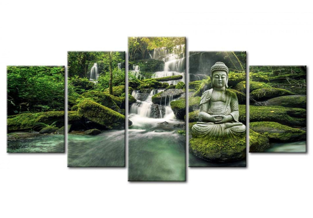 Glezna ar Budu mežā - Paradīze mežā, (x5), 90015 G-ART