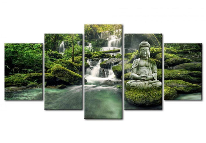 Glezna ar Budu mežā - Paradīze mežā, (x5), 90015 G-ART