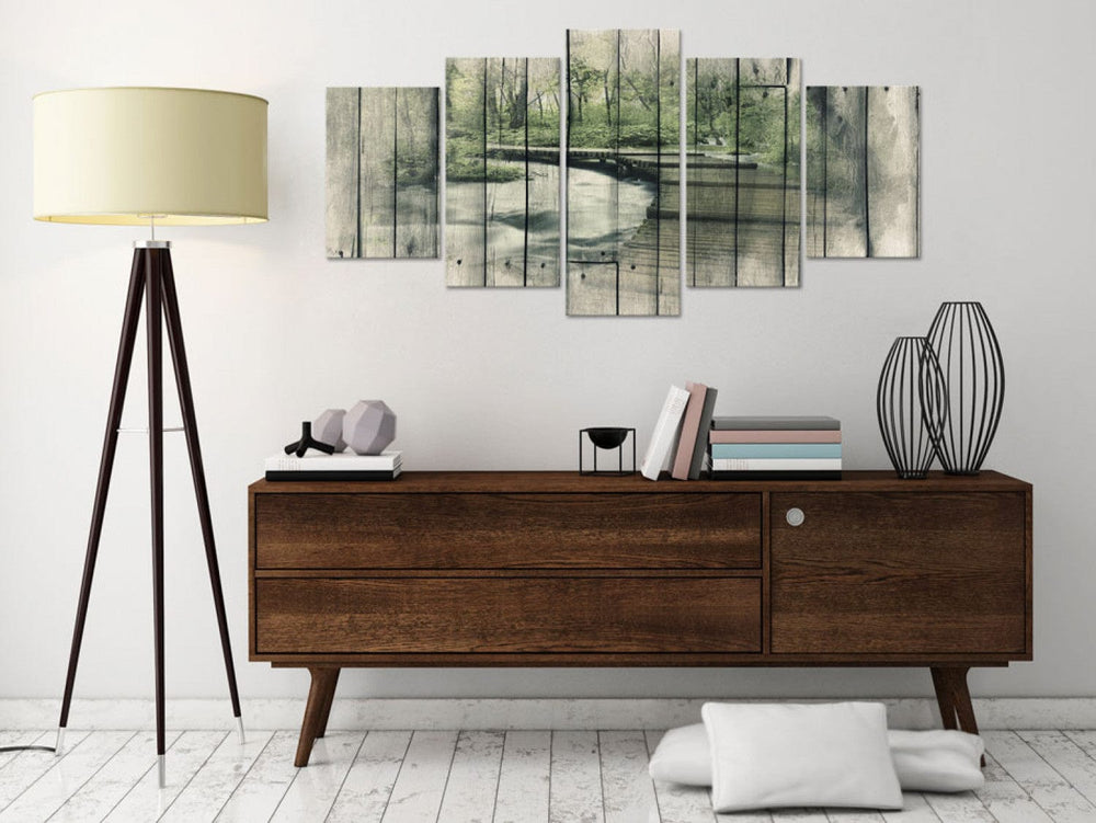Glezna ar dabas taku - Noslēpumu upe, (x5), 92070 G-ART