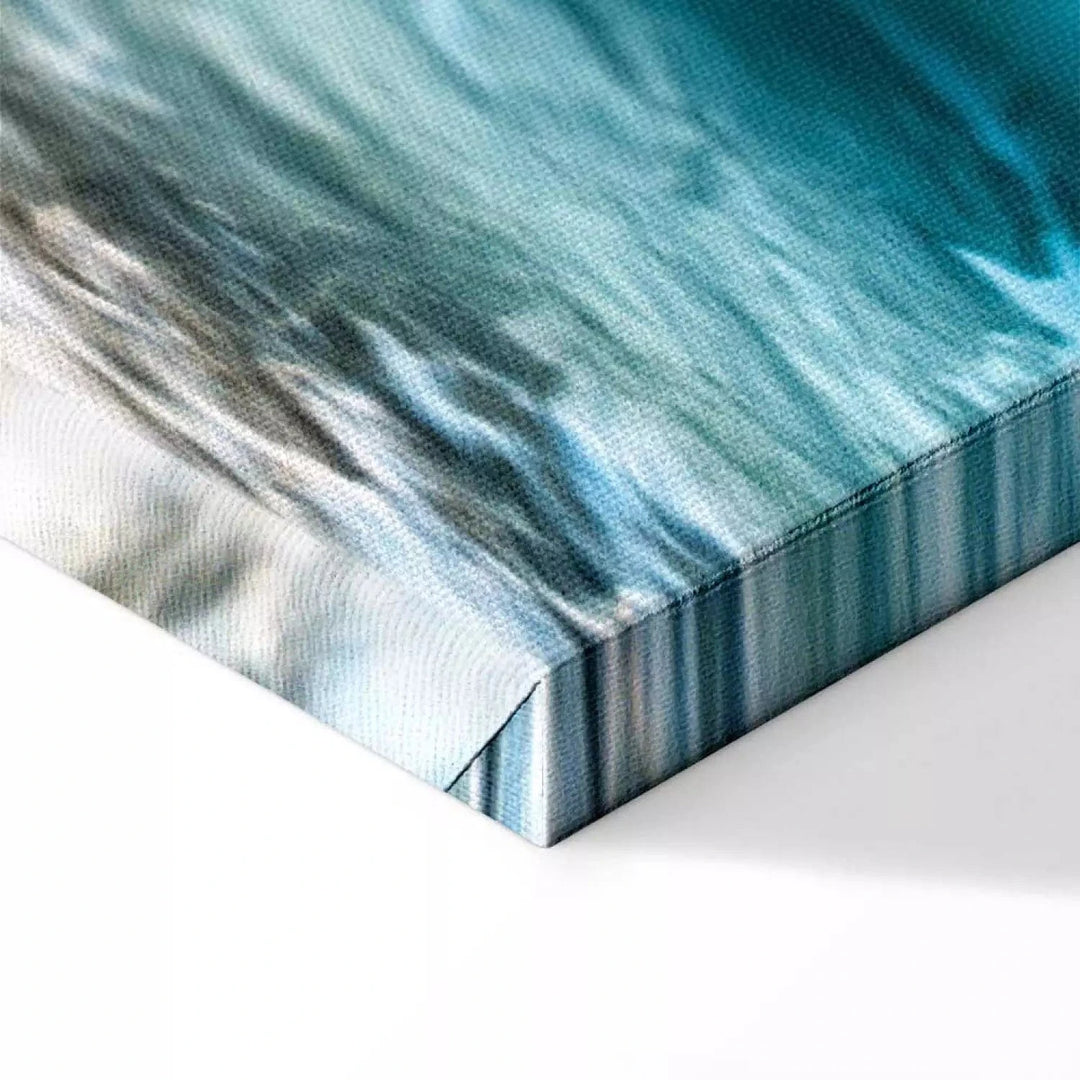 Glezna ar jūru - Pastaiga gar jūras krastu, (x 5), zilos toņos G-ART