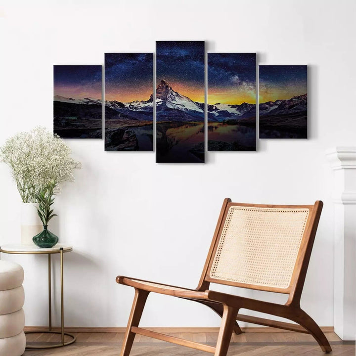 Kanva ar kalniem - moderns Matterhorn, (x 5), 150297 - nopirkt G-ART
