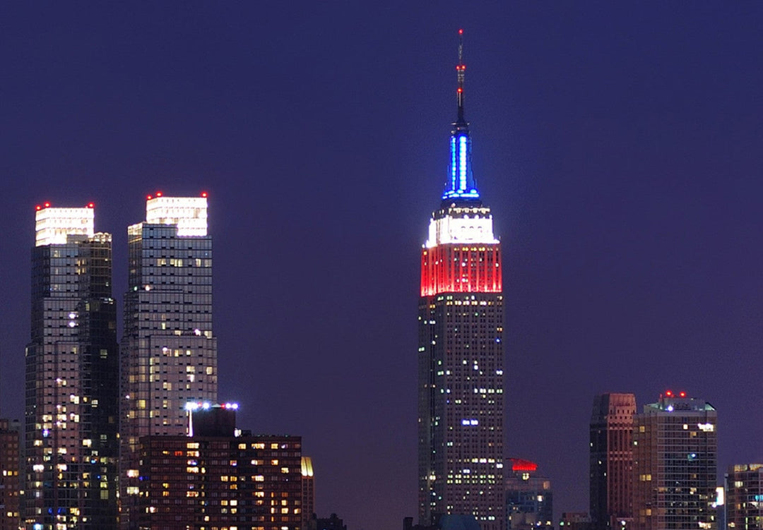 Glezna ar lielpilsētu naktī - Nakts dzīve Ņujorkā, 149076 G-ART.