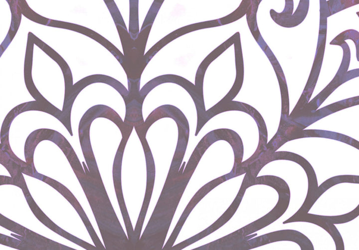 Glezna ar mandalas rakstu rozā toņos, 94194 G-ART