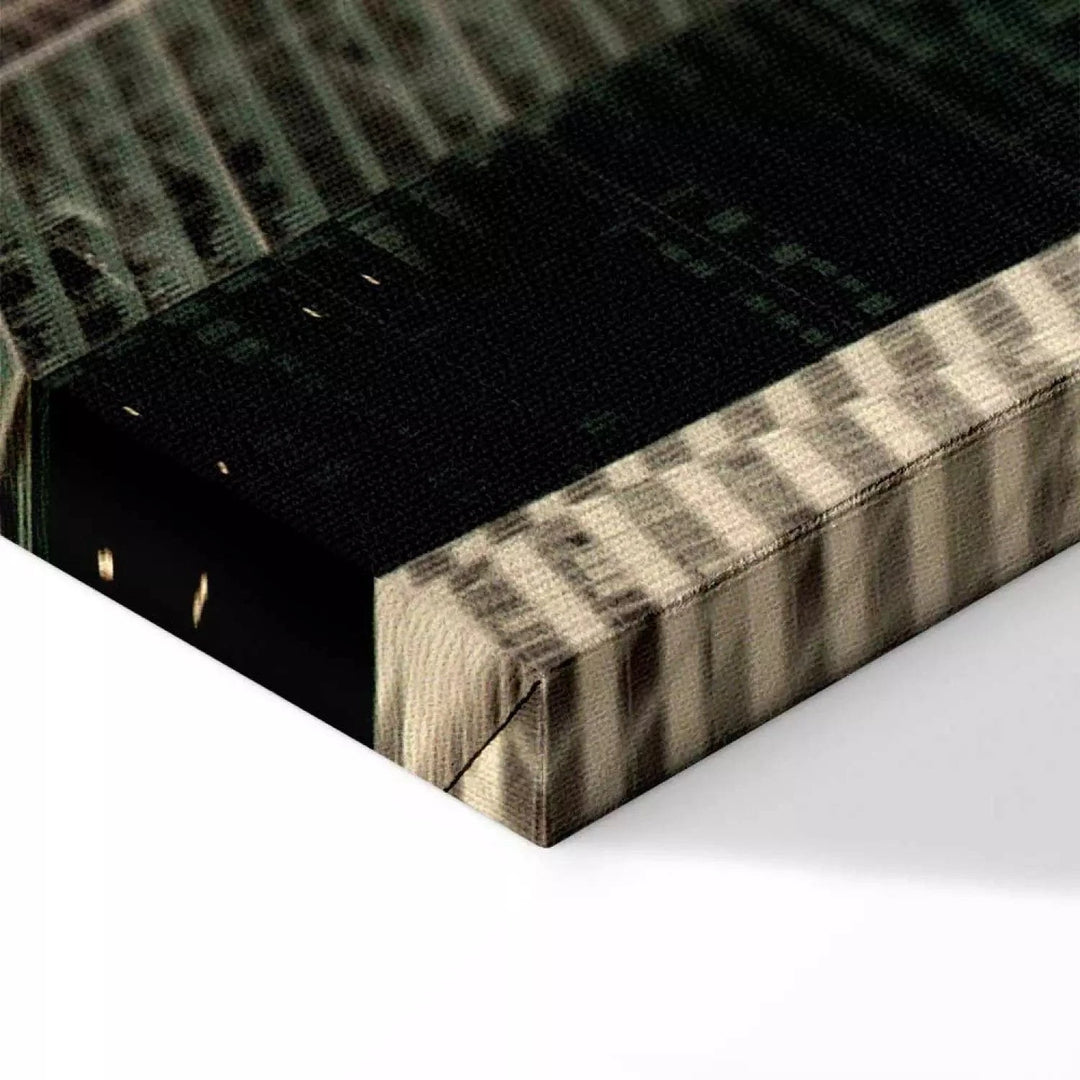 Kanva ar Ņujorku - Manhetenas skats, 98582, pelēka, dzeltena, taupe ART XL