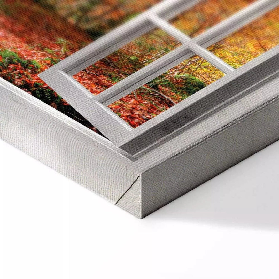 Kanva ar rudens ainavu - Silts novembris dzeltenos toņos, 125000 ART XL