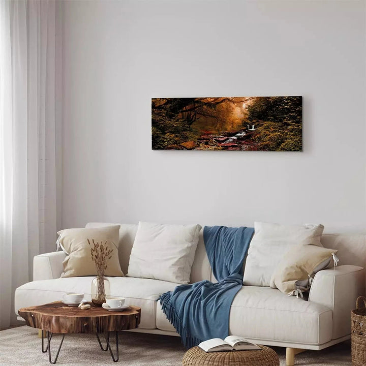 Kanva ar rudens dabu - Maģiskais rudens, (x 1) - uz koka rāmja G-ART