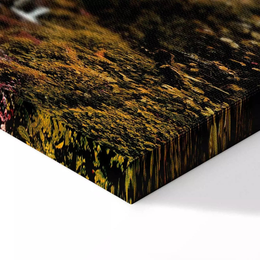 Kanva ar rudens dabu - Maģiskais rudens, (x 1) - uz koka rāmja G-ART