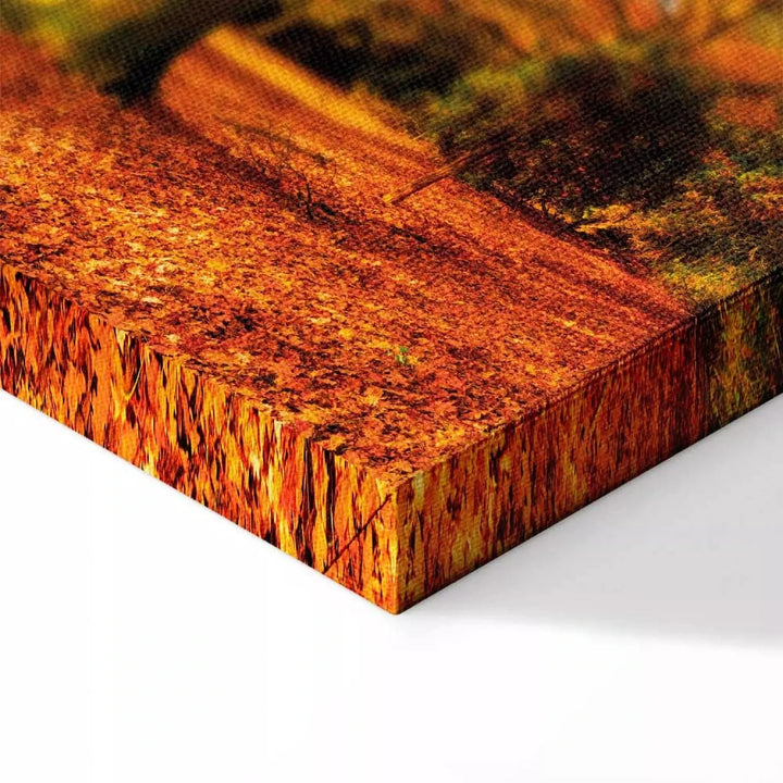 Kanva ar rudens dabu - Rudens burvība, (x 1) - rudens zelta krāsas G-ART