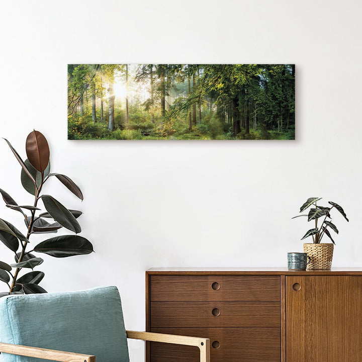 Glezna ar saulainu mežu - Meža patversme, (x1), 91569 G-ART.