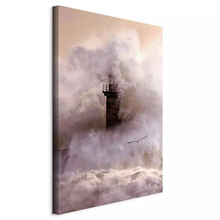 Kanva - Bāka un vētrainā jūra - Vētra, (x 1) - nopirkt kā dāvanu G-ART