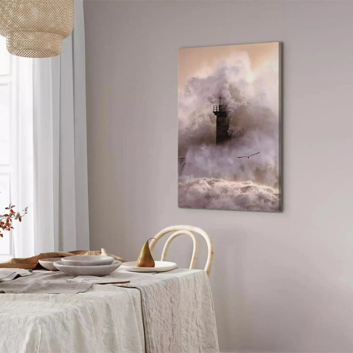 Kanva - Bāka un vētrainā jūra - Vētra, (x 1) - nopirkt kā dāvanu G-ART