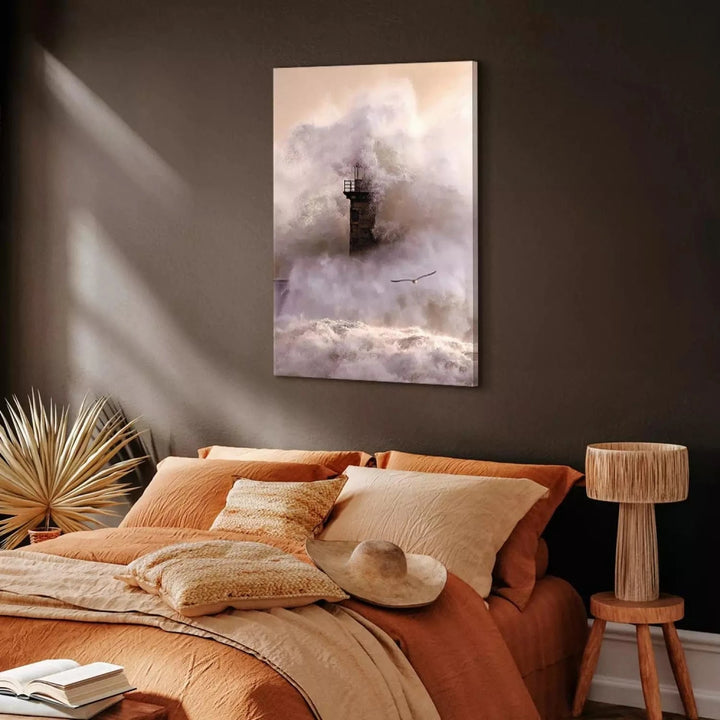 Kanva - Bāka un vētrainā jūra - Vētra, (x 1) - nopirkt kā dāvanu G-ART