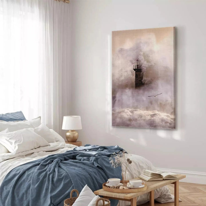 Kanva - Bāka un vētrainā jūra - Vētra, (x 1) - nopirkt kā dāvanu G-ART