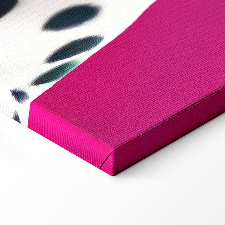 Glezna AI - Dalmācietis - plankumains suns rozā istabā, 150212 G-ART