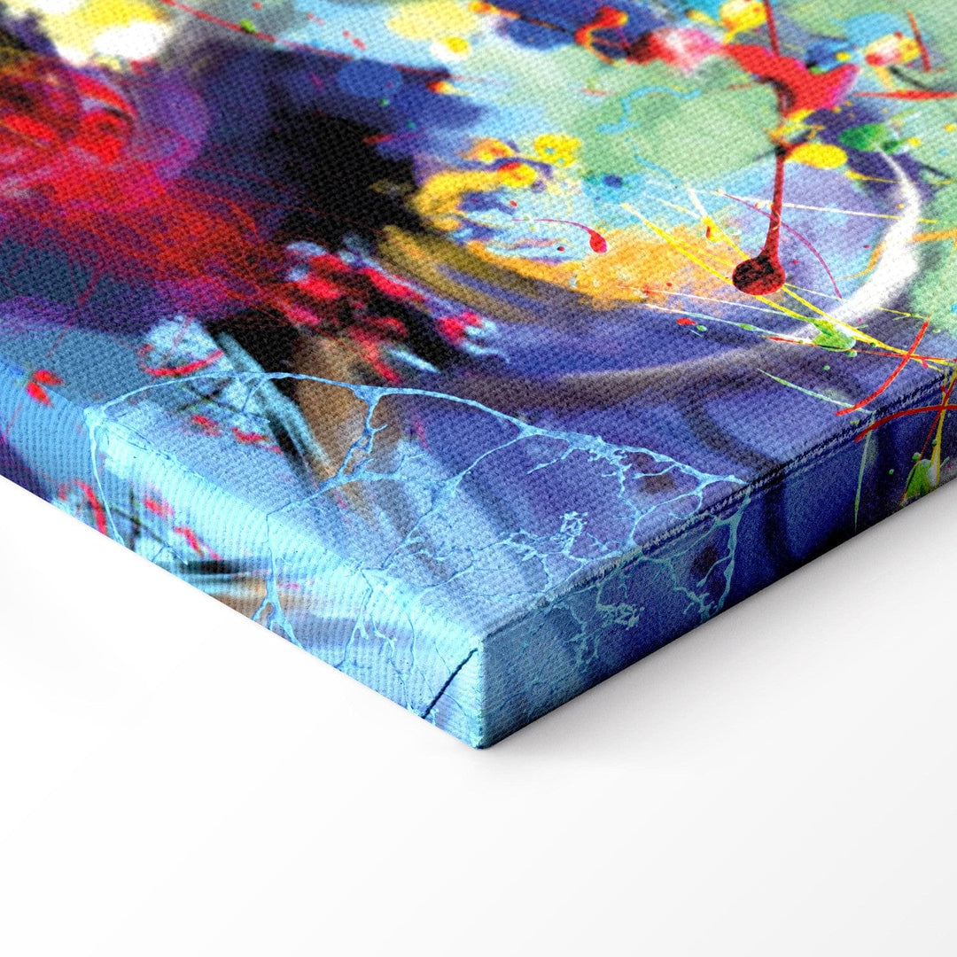 Glezna - Daudzkrāsaina abstrakcija - Krāsainā imersija, 93792, (x1) G-ART.