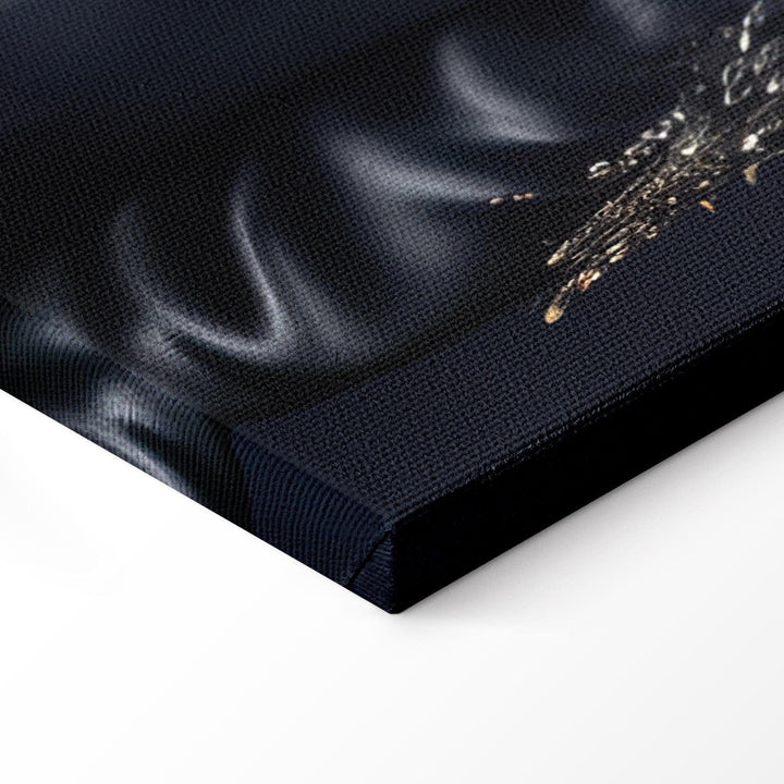 Glezna AI - Dobermans - rokmūzikas stila suņa portrets, 150105 G-ART