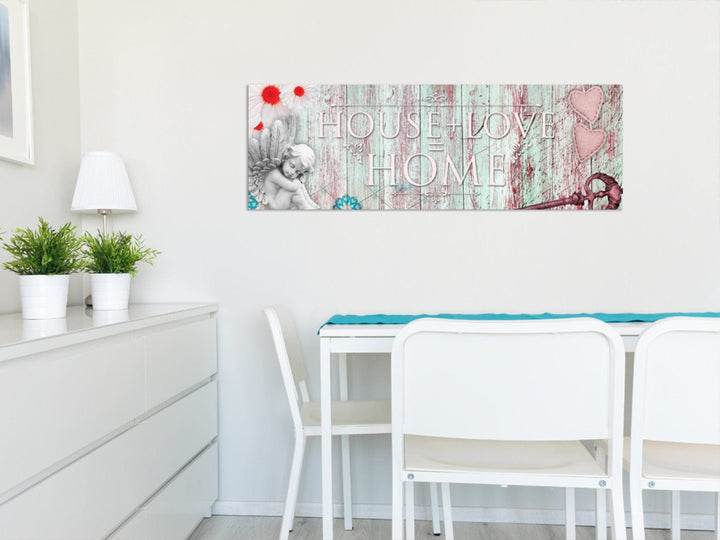 Glezna - House + Love, (x1), 92788 G-ART.
