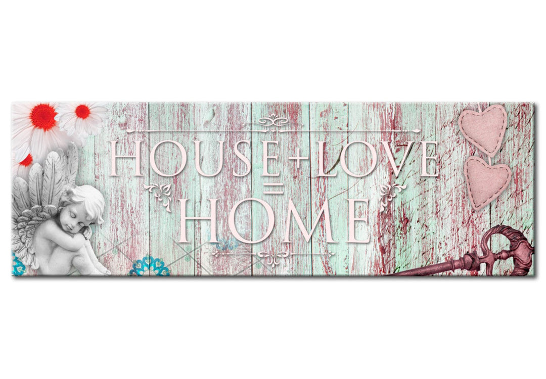 Glezna - House + Love, (x1), 92788 G-ART.