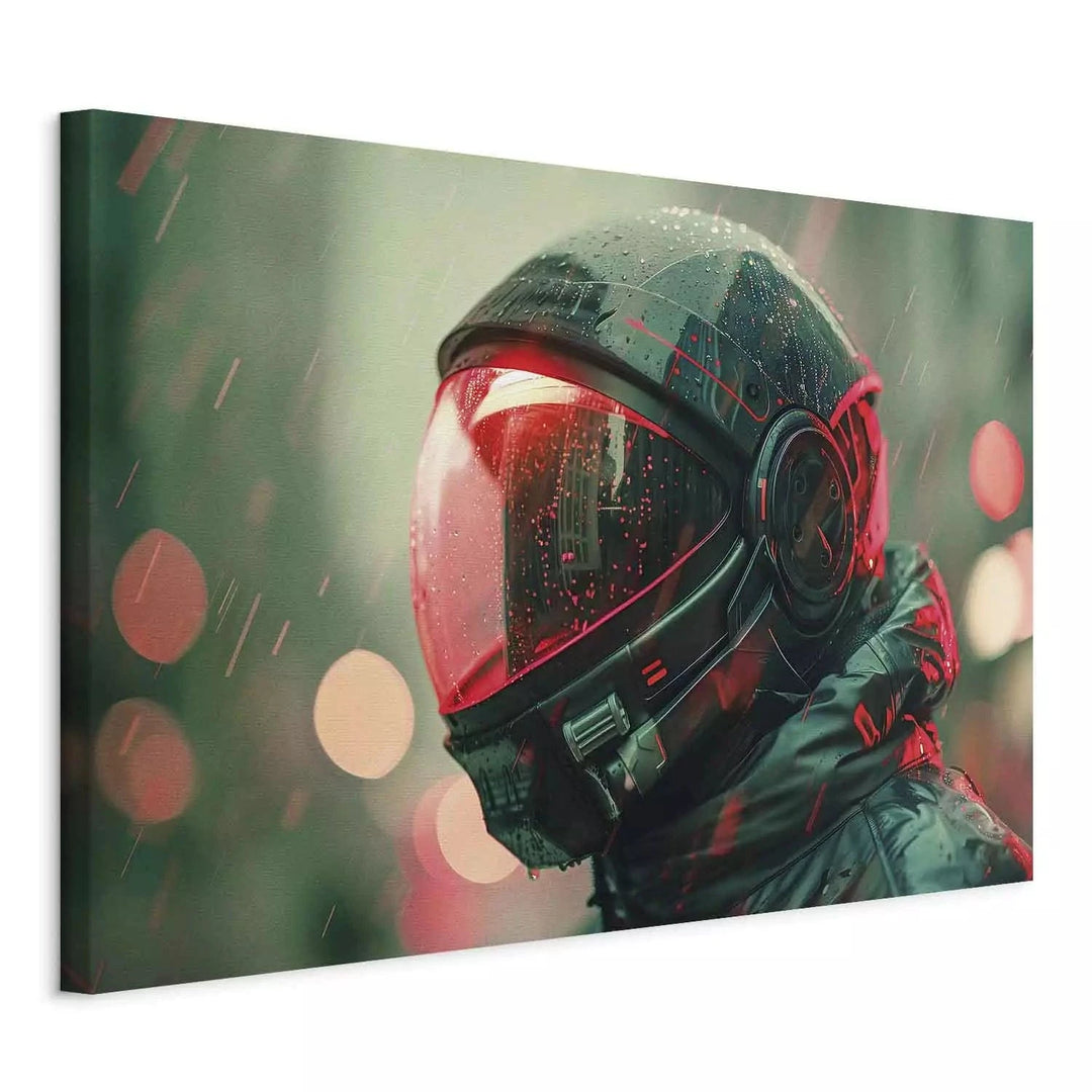 Kanva jauniešu istabai - astronauta portrets, 162539, 120x80 cm G-ART