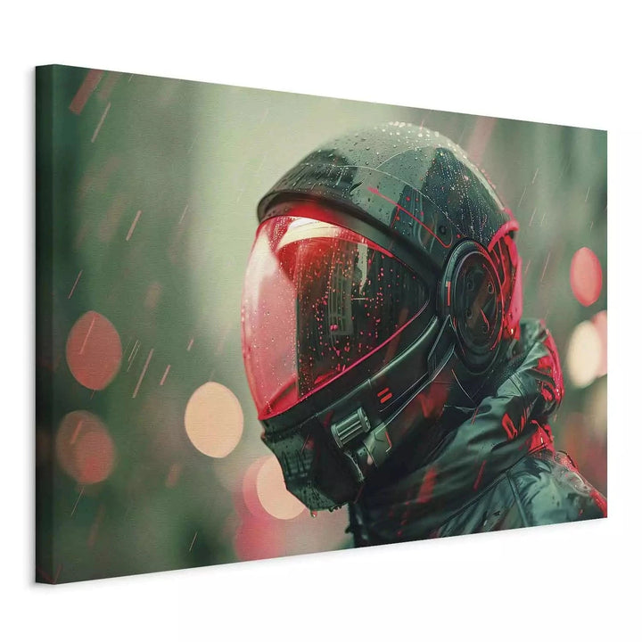 Kanva jauniešu istabai - astronauta portrets, 162539, 120x80 cm G-ART