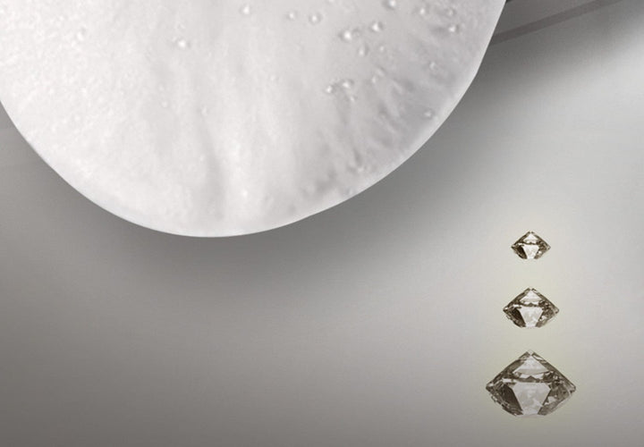 Glezna - kompozīcija ar baltam orhidejām, pērlēm un dimantiem, 146445 G-ART