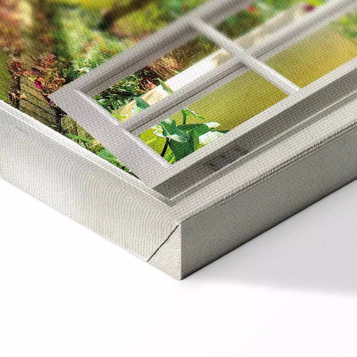 Glezna - Logs: Skats uz pergolu ART XL