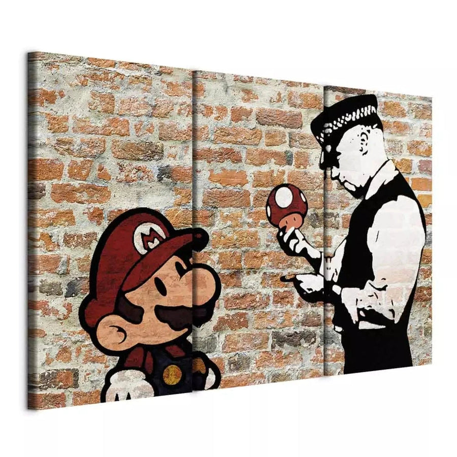 Glezna - Notverts Super Mario, (x 3) - interjerā G-ART