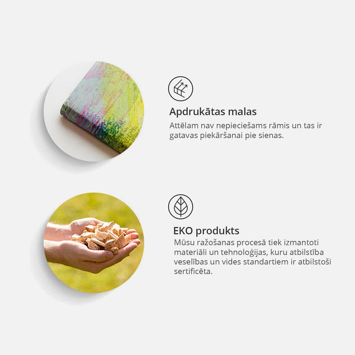 Glezna ar violetam orhidejām uz abstrakta pelēka fona, (x5), 56203 G-ART