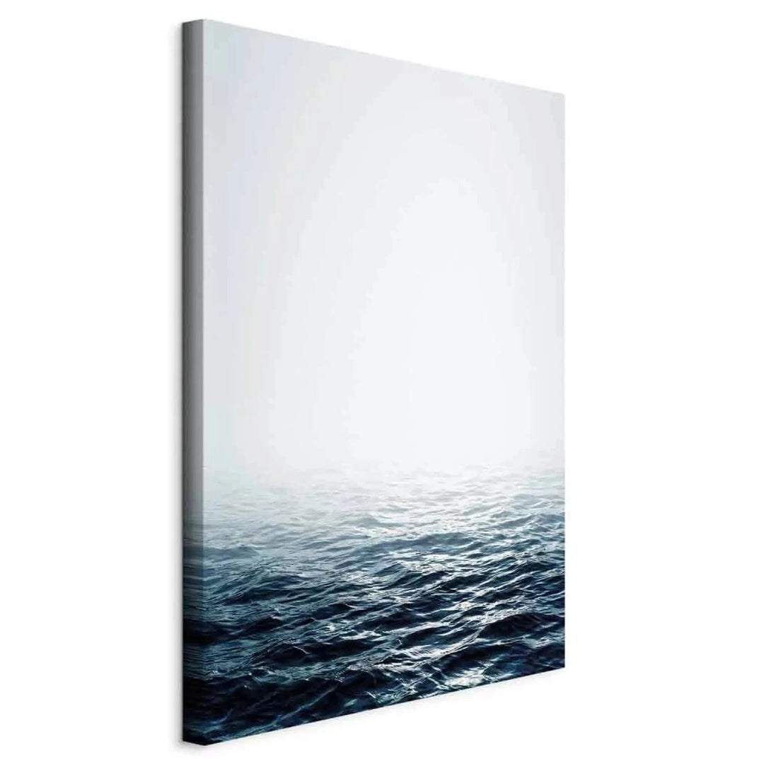 Kanva - Okeāna viņi - zilos toņos, 115121 - mierīga interjerā ART XL