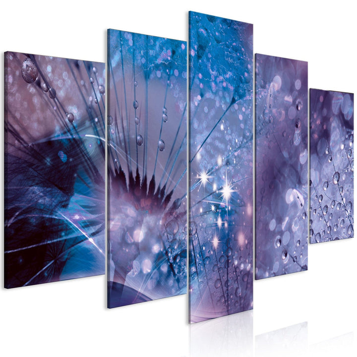 Glezna - Violets dārzs - Pienenes ar violetu nokrāsu, 144574 G-ART