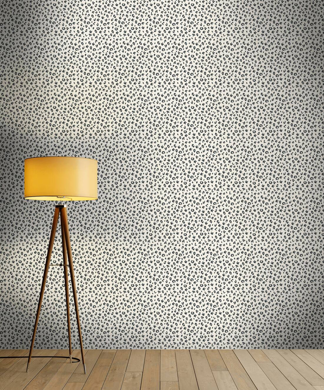 Karl LAGERFELD tapetes leoparda stilā, melnbaltas - 1343301 AS Creation