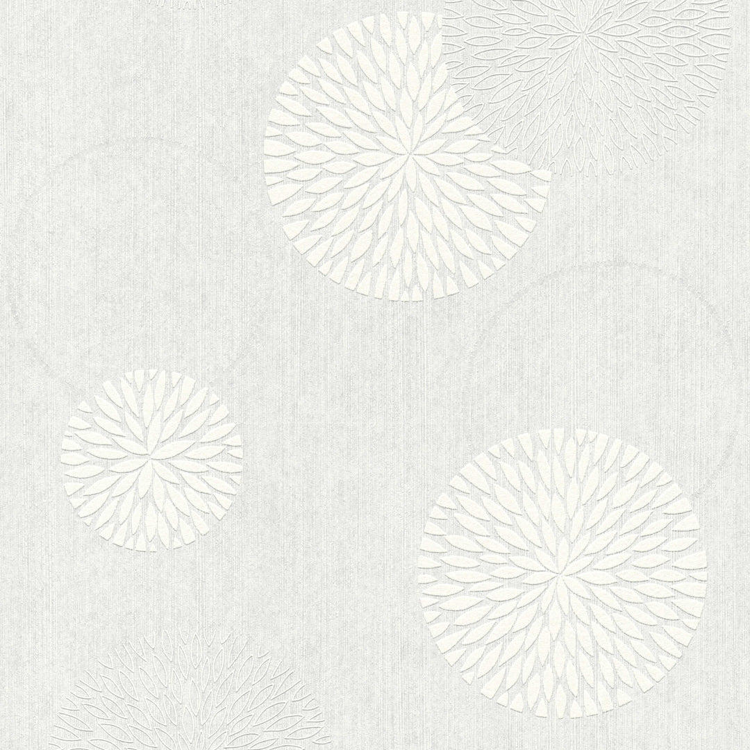 Krāsojamas tapetes ar stilizētiem ziediem AS Creation 321301 AS Creation