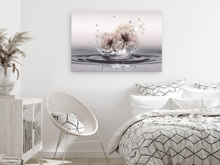 Lielformāta glezna ar pienenēm - Maigums, 151806 G-ART