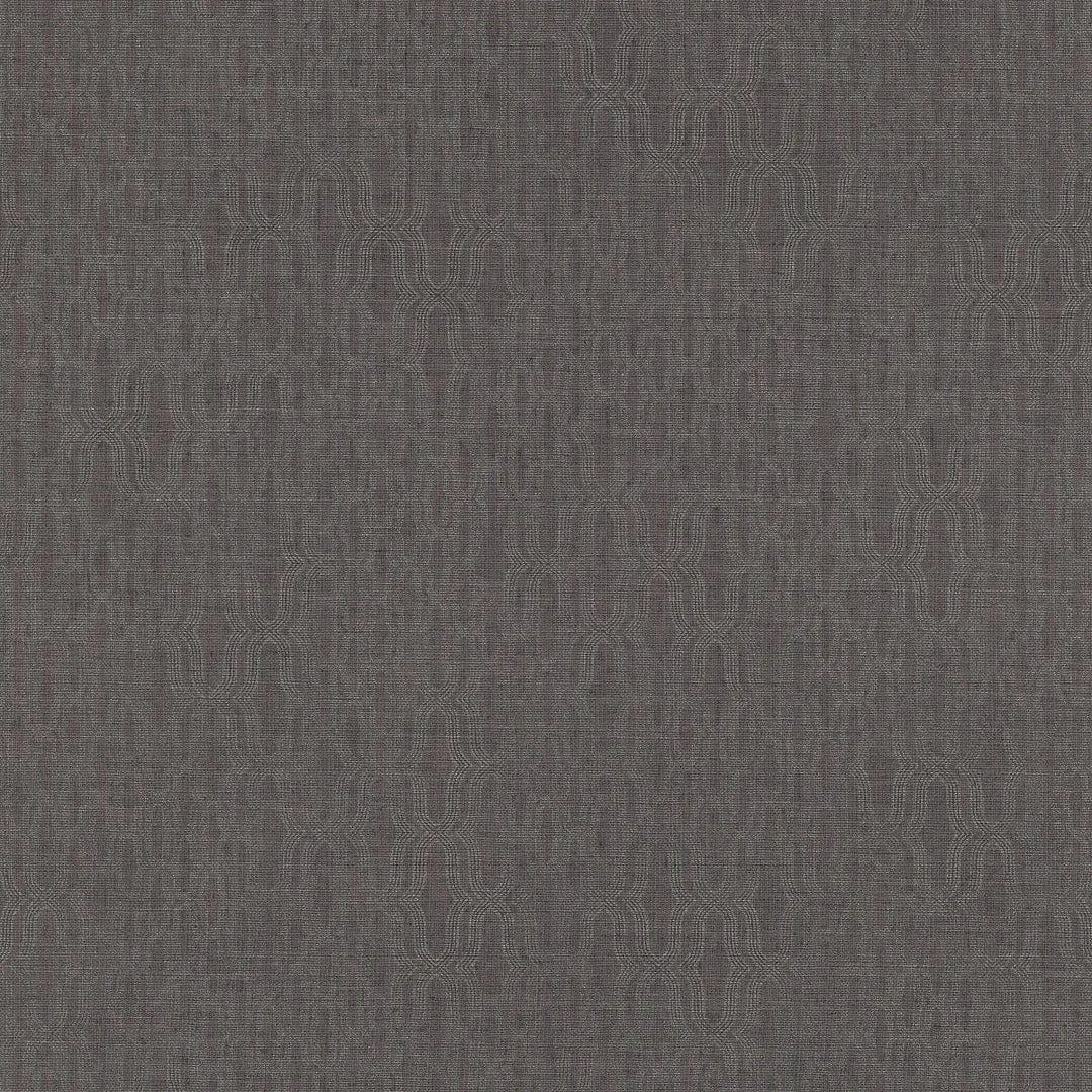 Tumši brūnas ornamenta tapetes ar elegantu tekstūru   Tapetenshop.lv