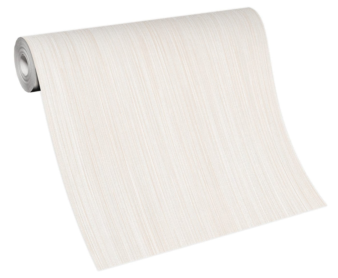 Matētas tapetes ar vertikālu struktūru krēmkrasā - 3722276 Tapetenshop.lv