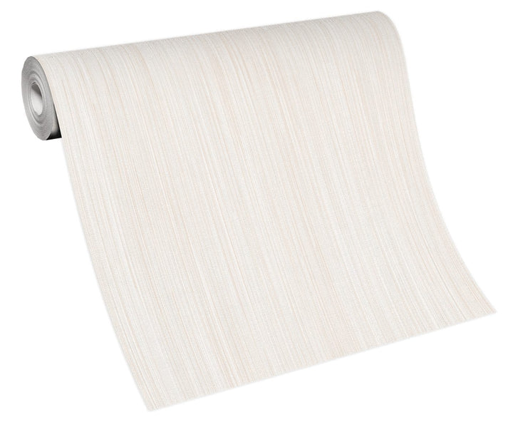 Matētas tapetes ar vertikālu struktūru krēmkrasā - 3722276 Tapetenshop.lv