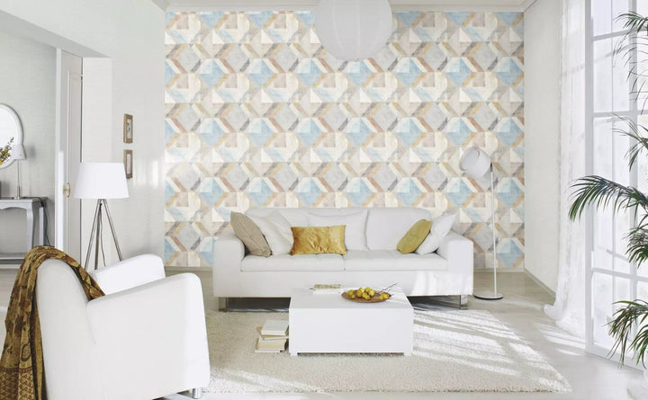 Modernas tapetes ar ģeometrisku rakstu, RASCH, 311907 RASCH