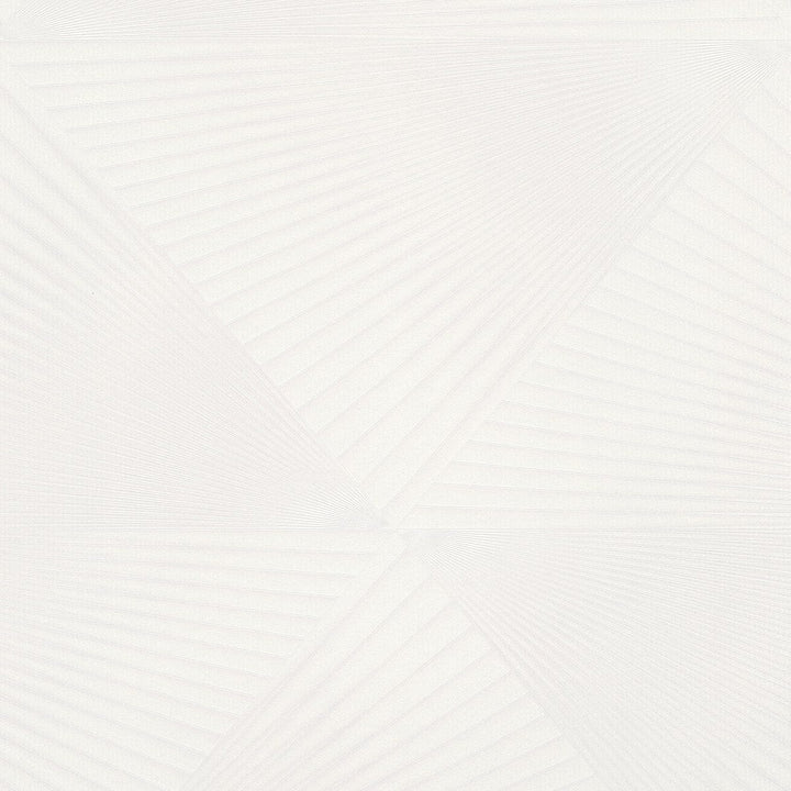 Modernas tapetes ar lielu ģeometrisku rakstu, baltā krāsā - 3760021 Erismann