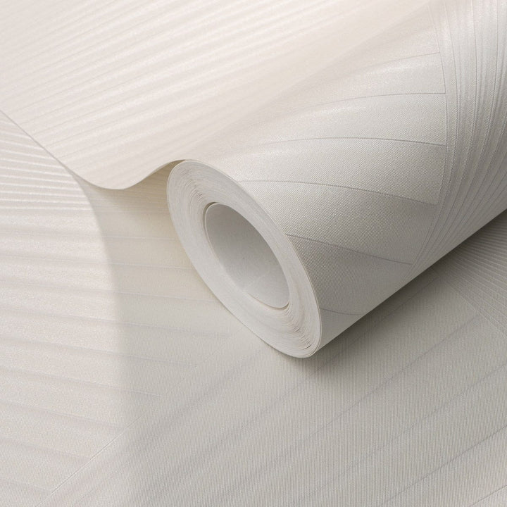 Modernas tapetes ar lielu ģeometrisku rakstu, baltā krāsā - 3760021 Erismann