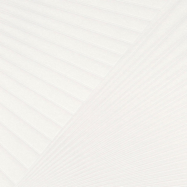 Modernas tapetes ar lielu ģeometrisku rakstu, baltā krāsā - 3760021 Erismann