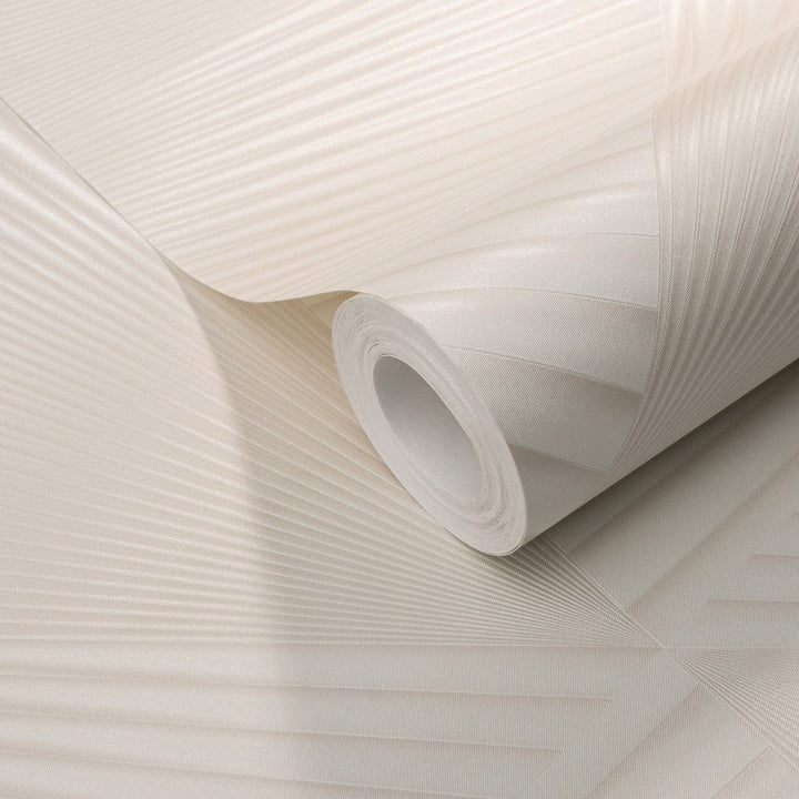 Modernas tapetes ar lielu ģeometrisku rakstu, krēmkrāsā - 3760036 Erismann