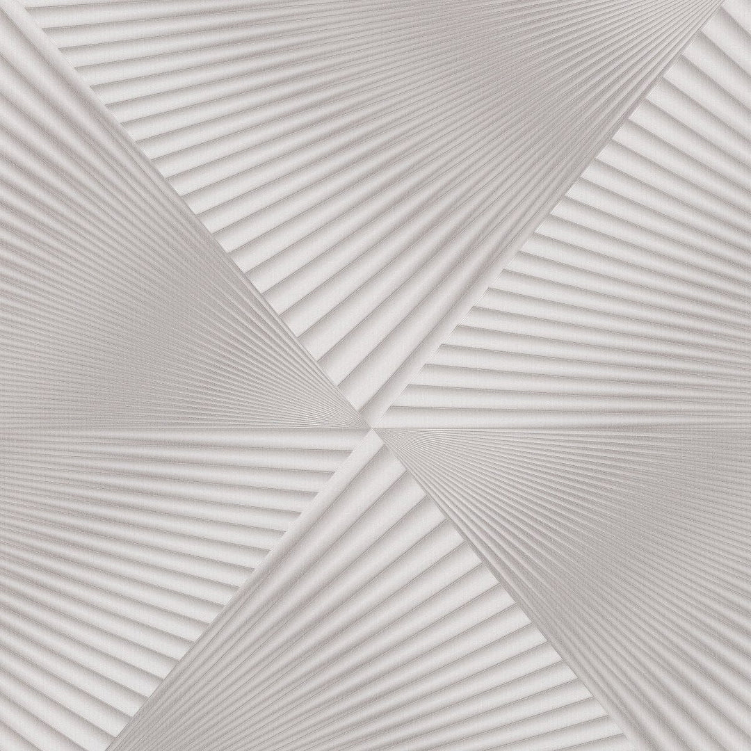 Modernas tapetes ar lielu ģeometrisku rakstu, taupe krāsā - 3760065 Erismann