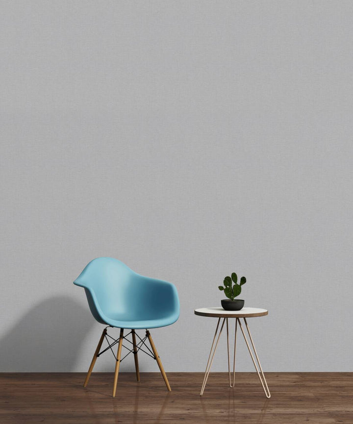 Pelēkas vienkrāsainas tapetes ar nelielu teksturu - 1172211 AS Creation